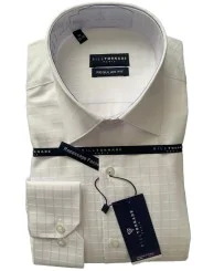 Chemise blanche à carreaux Raviflamo