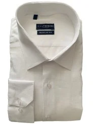 Chemise blanche aspect lin Bill Tornade
