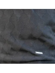 Pull / polo maille losange noir bill tornade