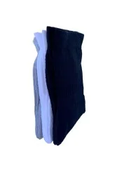 Lot de 3 paires de chaussettes de sport grise/noire/blanche