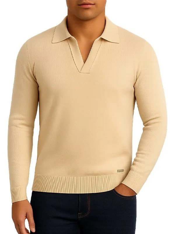 Pull / polo uni beige bill tornade