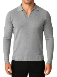 Pull / polo uni gris bill tornade