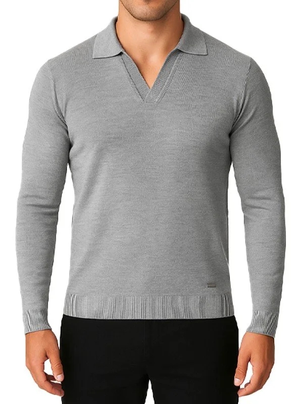 Pull / polo uni gris bill tornade
