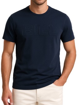 T-shirt bleu marine Bill...