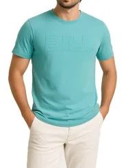 T-shirt vert Bill Tornade – Homme
