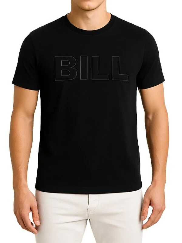 T‑shirt noir Bill Tornade – Homme