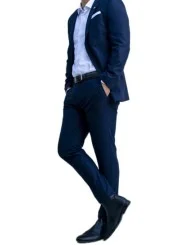 Costume bleu homme – 2 pièces Slim – Bill Tornade