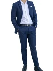 Costume bleu homme – 2 pièces Slim – Bill Tornade