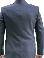 Costume bleu marine croisé homme – 2 pièces Slim – Bill Tornade