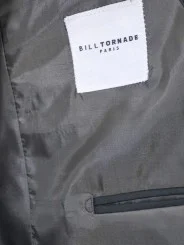 Costume gris croisé homme – 2 pièces Slim – Bill Tornade