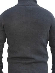 Gilet zippé gris foncé Bill Tornade