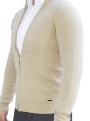 Gilet zippé beige Bill Tornade
