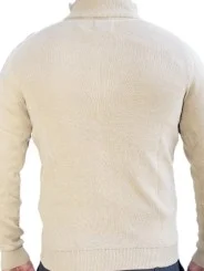 Gilet zippé beige Bill Tornade