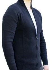 Gilet zippé noir Bill Tornade