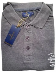 Polo gris foncé manches courtes Torrente – Homme
