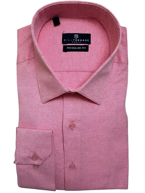 Chemise corail régular Bill Tornade