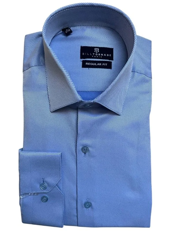 Chemise bleu ciel régular Bill Tornade
