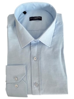 Chemise bleu ciel slim Bill...