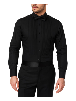 Chemise de cérémonie noire...