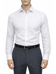 Chemise blanche slim Bill Tornade