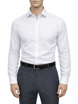 Chemise blanche slim Bill...