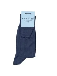 Chaussettes grises light en fil d'Ecosse Cerruti 1881