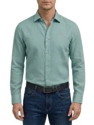 Chemise emeraude coton Bill Tornade