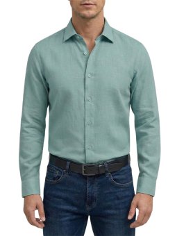 Chemise emeraude coton Bill...