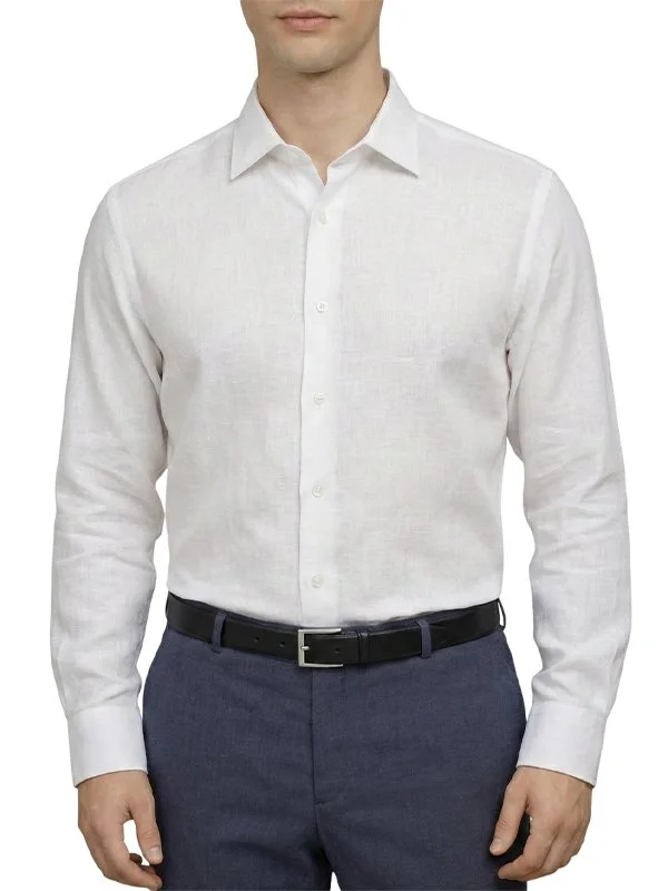 Chemise blanche aspect lin Bill Tornade