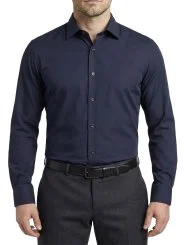 Chemise bleu nuit Régular Bill Tornade
