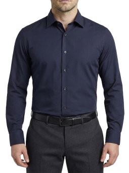 Chemise bleu nuit Régular...