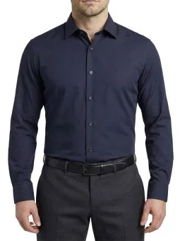 Chemise bleu nuit Régular...
