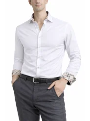 Chemise blanche slim col fantaisie Bill Tornade