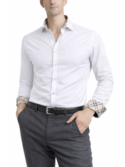 Chemise blanche slim col...