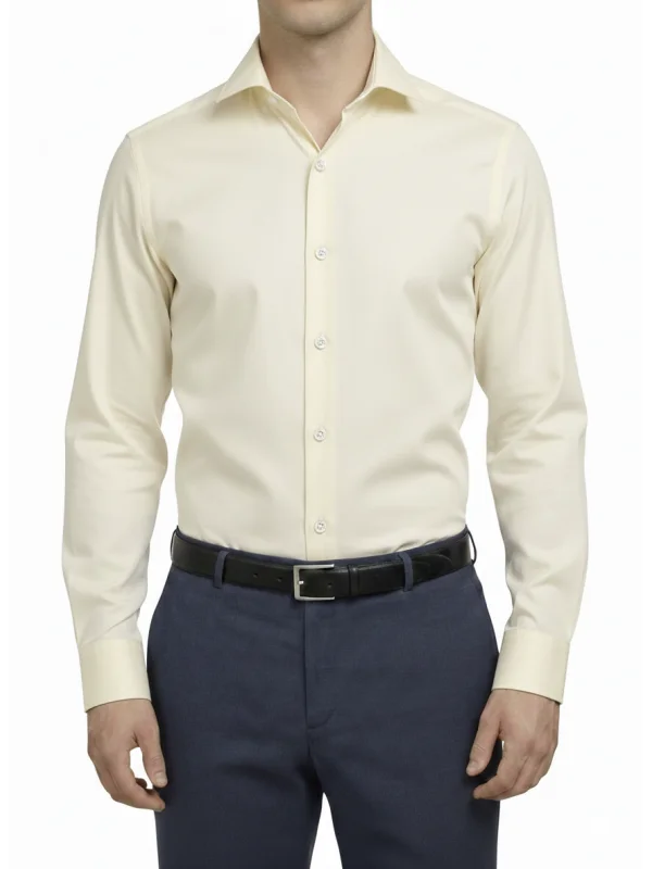 Chemise écrue slim Bill Tornade