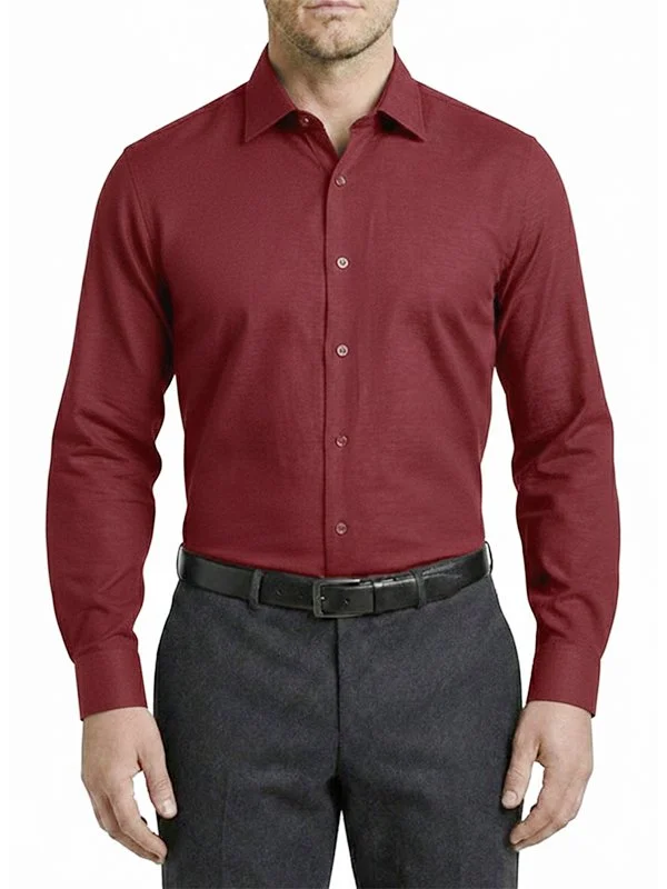 Chemise bordeaux Régular Bill Tornade
