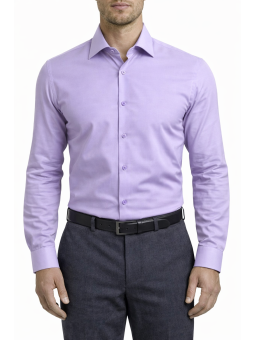 Chemise parme slim Bill...