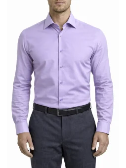 Chemise parme slim Bill...