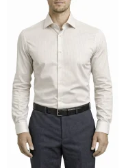 Chemise blanche à rayures Régular Bill Tornade