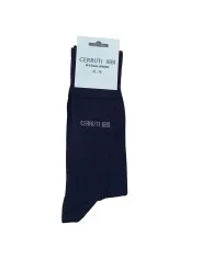Chaussettes grises anthracite en fil d'Ecosse Cerruti 1881