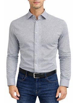 Chemise bleu Régular Bill...