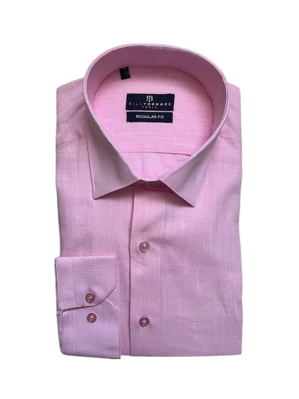 Chemise rose Régular Bill Tornade