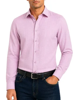 Chemise rose Régular Bill...