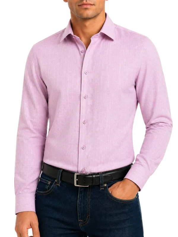 Chemise rose Régular Bill Tornade