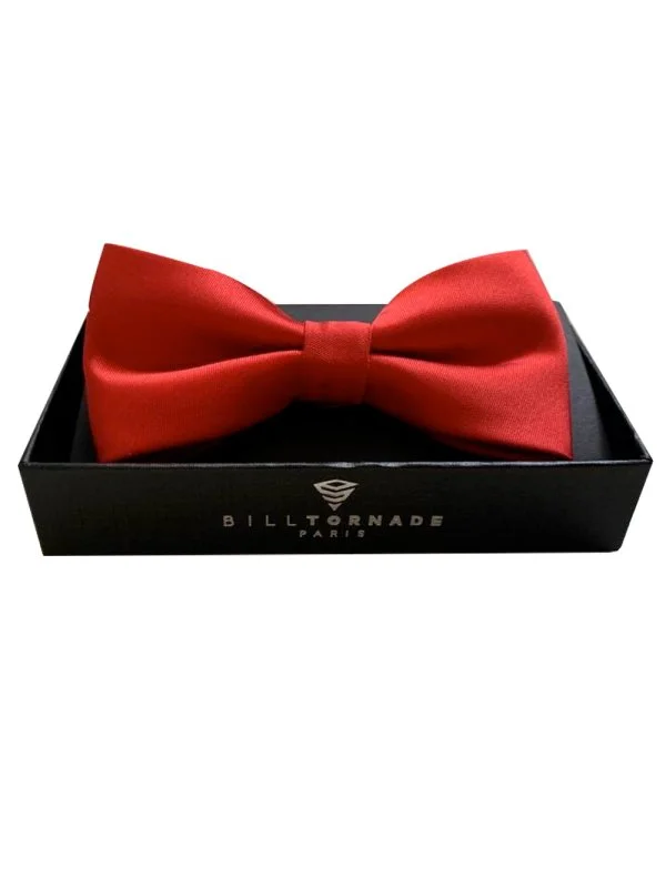 Nœud papillon rouge Bill Tornade