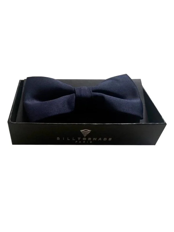 Nœud papillon bleu marine Bill Tornade