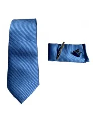 Coffret cravate bleu ciel Bill Tornade