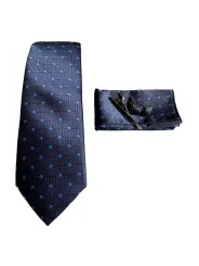 Coffret cravate grise motifs fantaisie 02 Bill Tornade