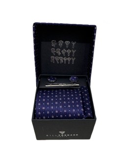 Coffret cravate bleu...