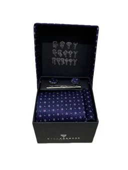 Coffret cravate bleu...